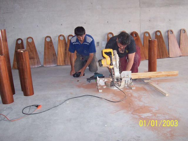 Preparación Escalera de Caracol.